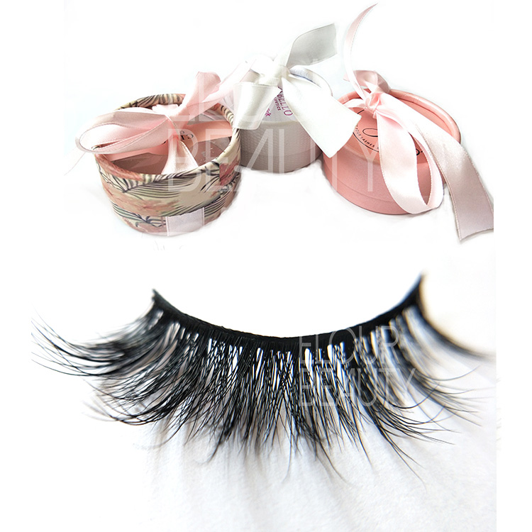 New fashion 3D volume mink love lash cheap price factory supplies EL29